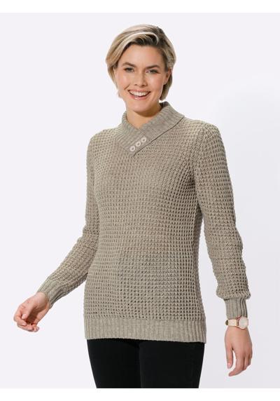 свитер с V-образным вырезом Pullover
