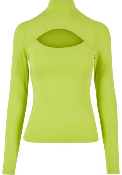 Рубашка с длинным рукавом Urban Classics Damen Ladies Cut-Out Turtleneck Longsleeve