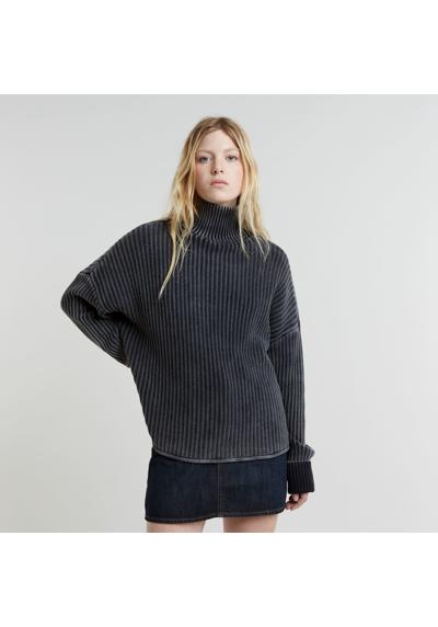 Вязаный свитер Loose Overdyed Turtle Knit wmn