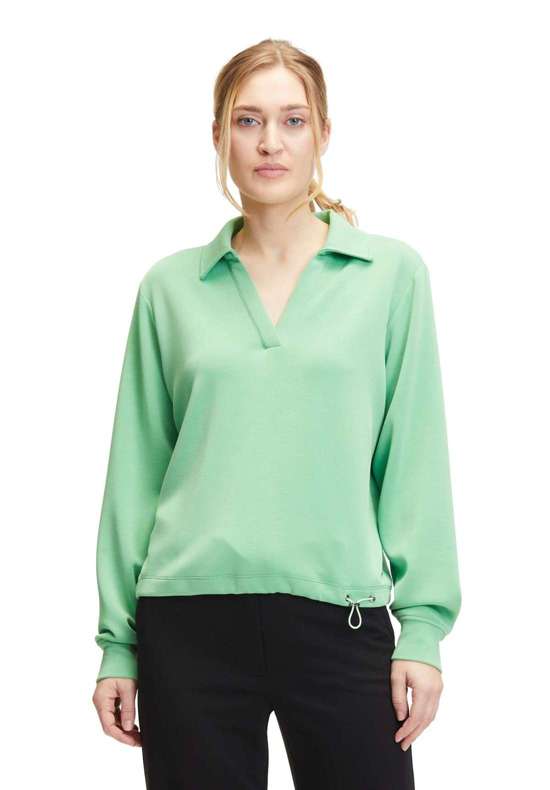 толстовка Betty & Co Sweatshirt mit Kragen