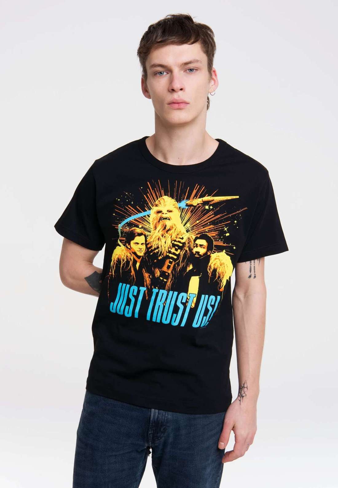 Футболка с великолепным принтом «Звездные войны» Star Wars - Just Trust Us!