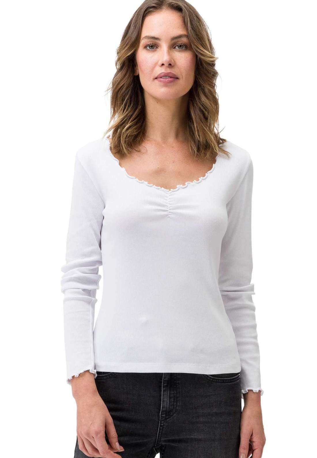 Рубашка с коротким рукавом zero Shirt mit Knopfleiste