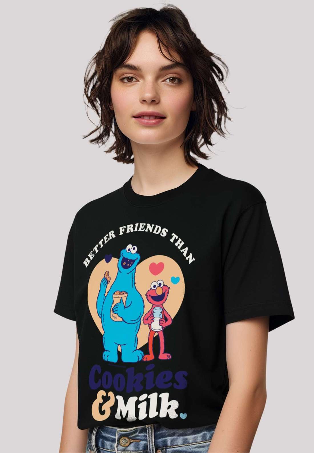 футболка Sesamstraße Cookies & Milk