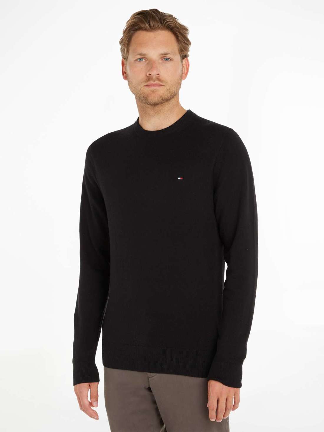 Свитер с круглым вырезом PIMA ORG CTN CASHMERE CREW NECK