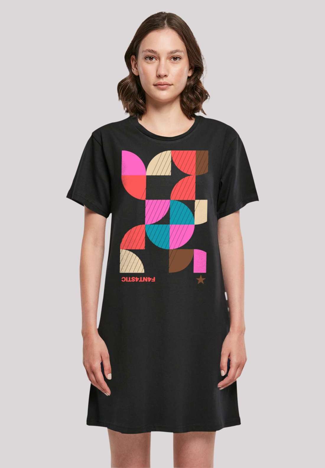Платье-рубашка Abstrakt Damen T-Shirt Kleid