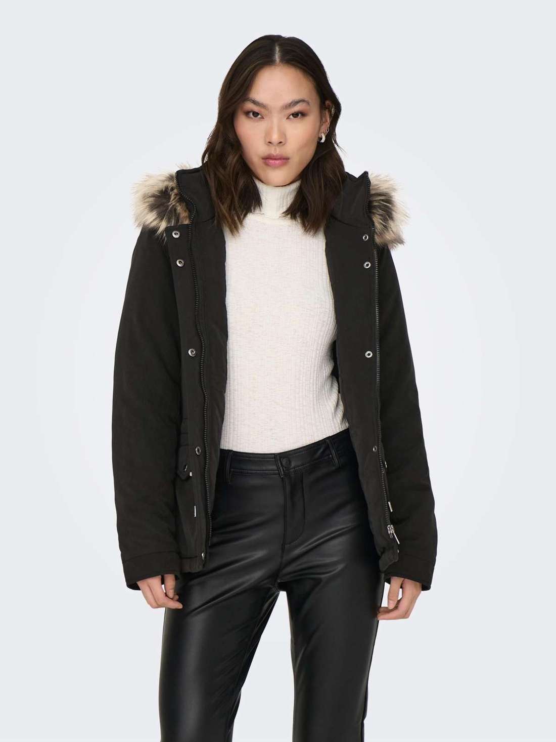 Парка с капюшоном ONLNEWSTARLINE AW PARKA CC OTW