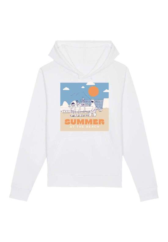Толстовка с капюшоном Sesamstraße Summer at the Beach