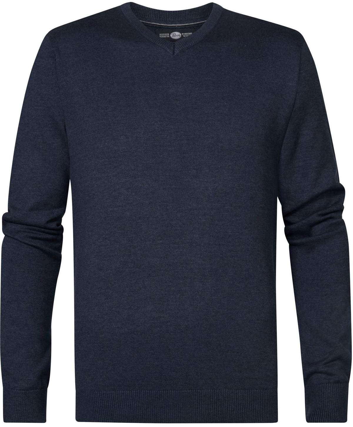 Вязаный свитер V-Neck Basic