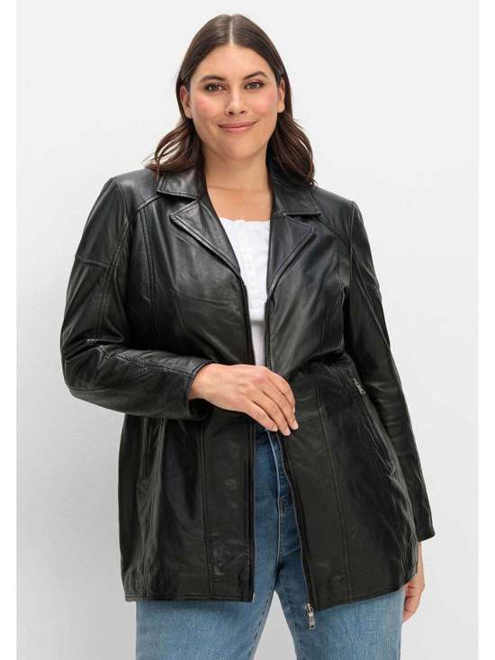 Кожаная куртка Große Größen