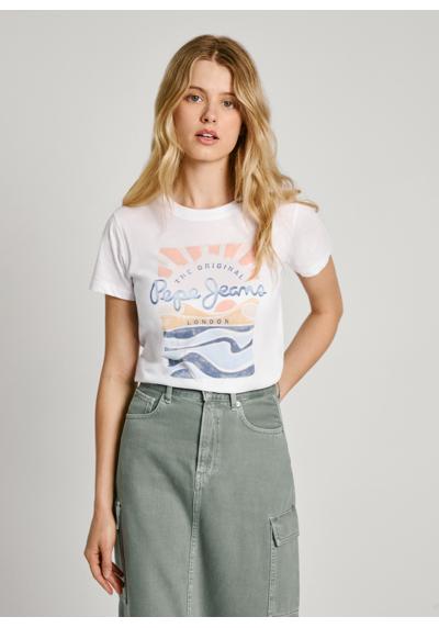 Футболка с большим PJ-ESHA