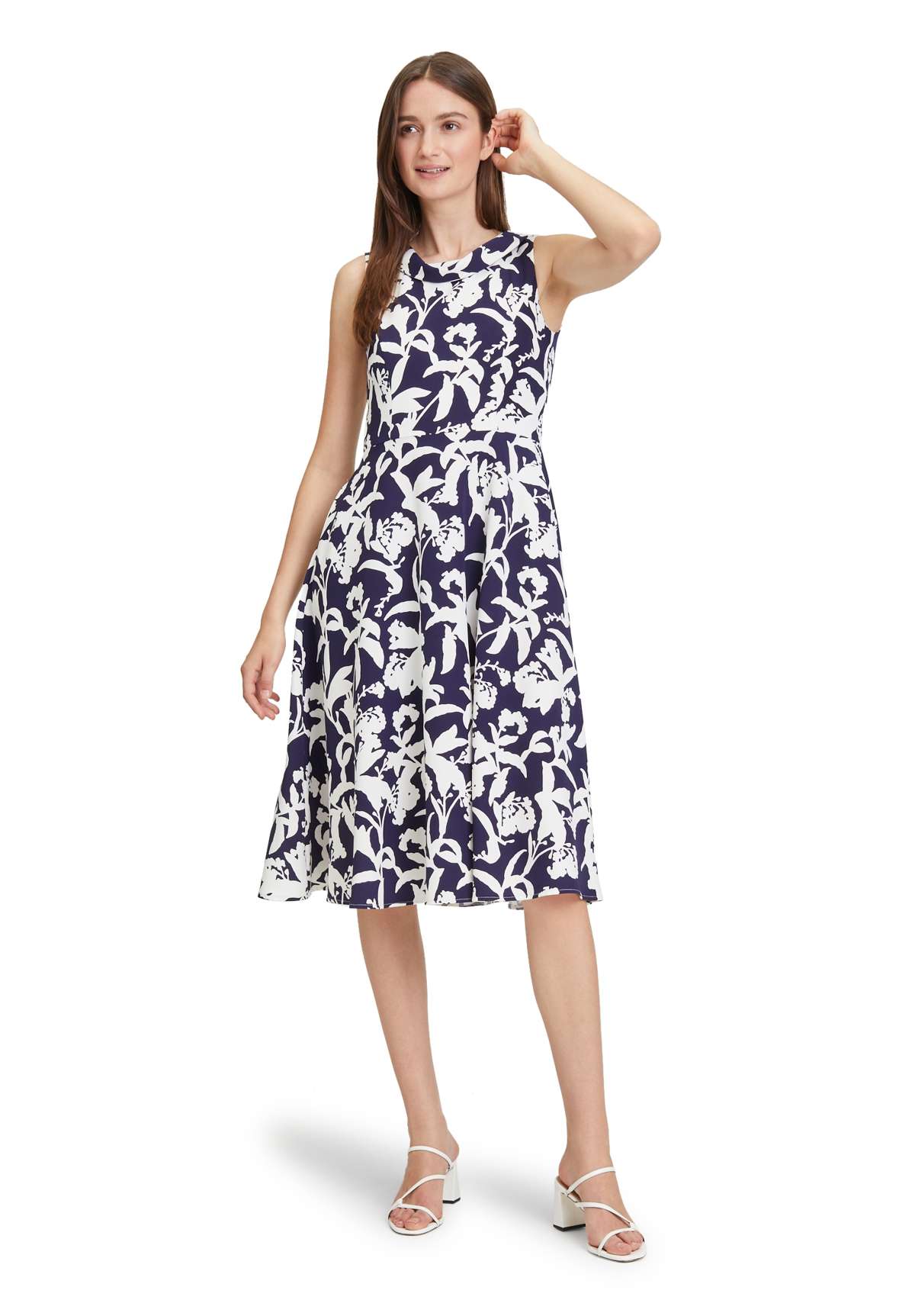 Коктейльное платье Cocktailkleid mit Blumenprint