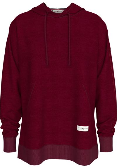 Толстовка с капюшоном и лентой с логотипом LONG HOODIE