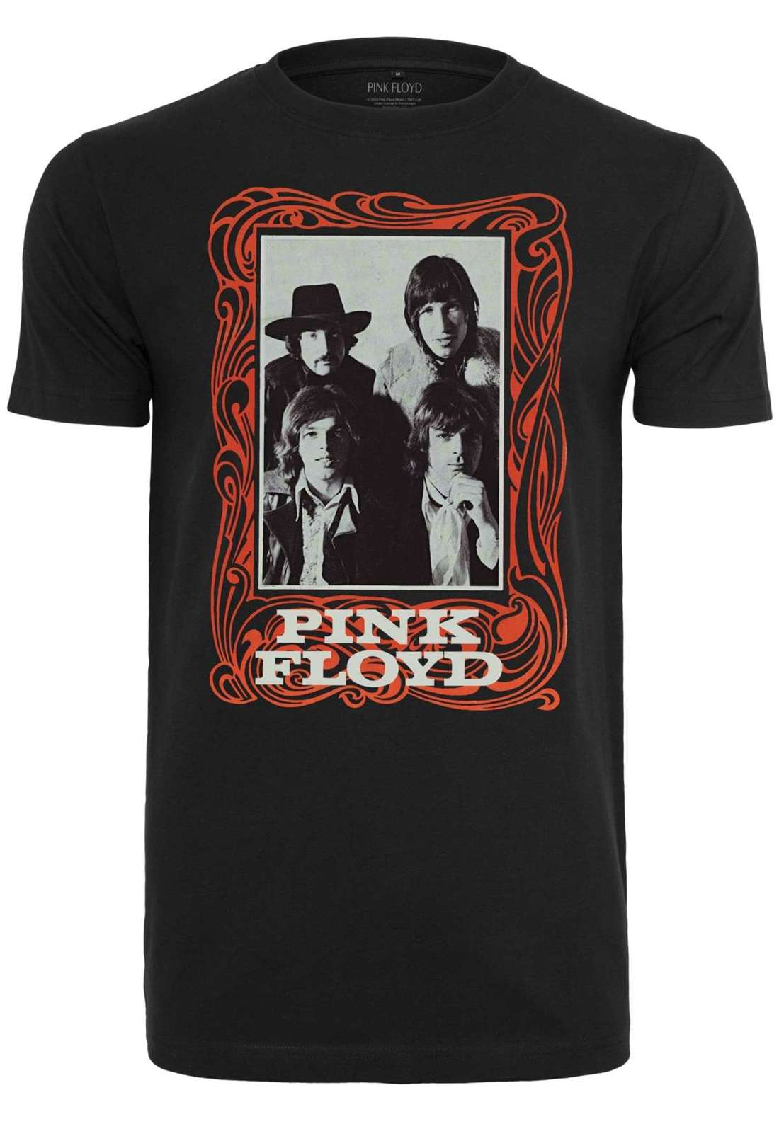 Рубашка с коротким рукавом Damen Ladies Pink Floyd Logo Tee