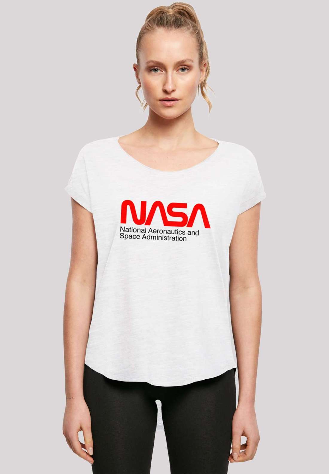 футболка Long Cut T-Shirt `NASA Aeronautics And Space`