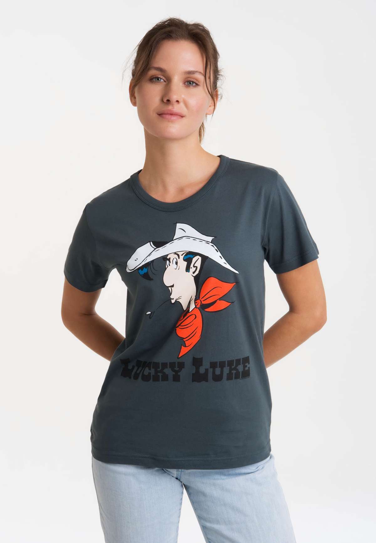 Футболка с лицензионным принтом Lucky Luke - Portrait