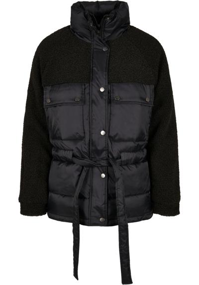 Зимняя куртка Urban Classics Damen Ladies Sherpa Mix Puffer Jacket