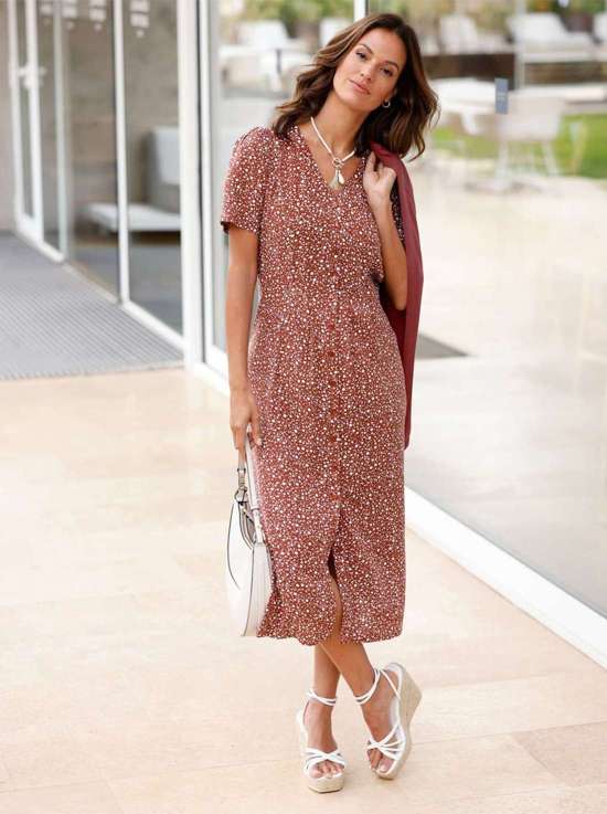 платье А-силуэта Sommer-Kleid