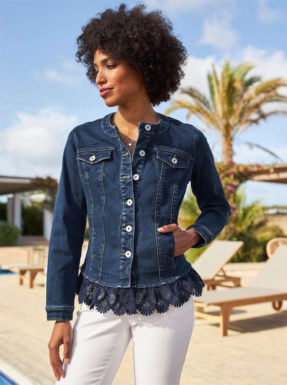 Джинсовый пиджак Jeans-Blazer