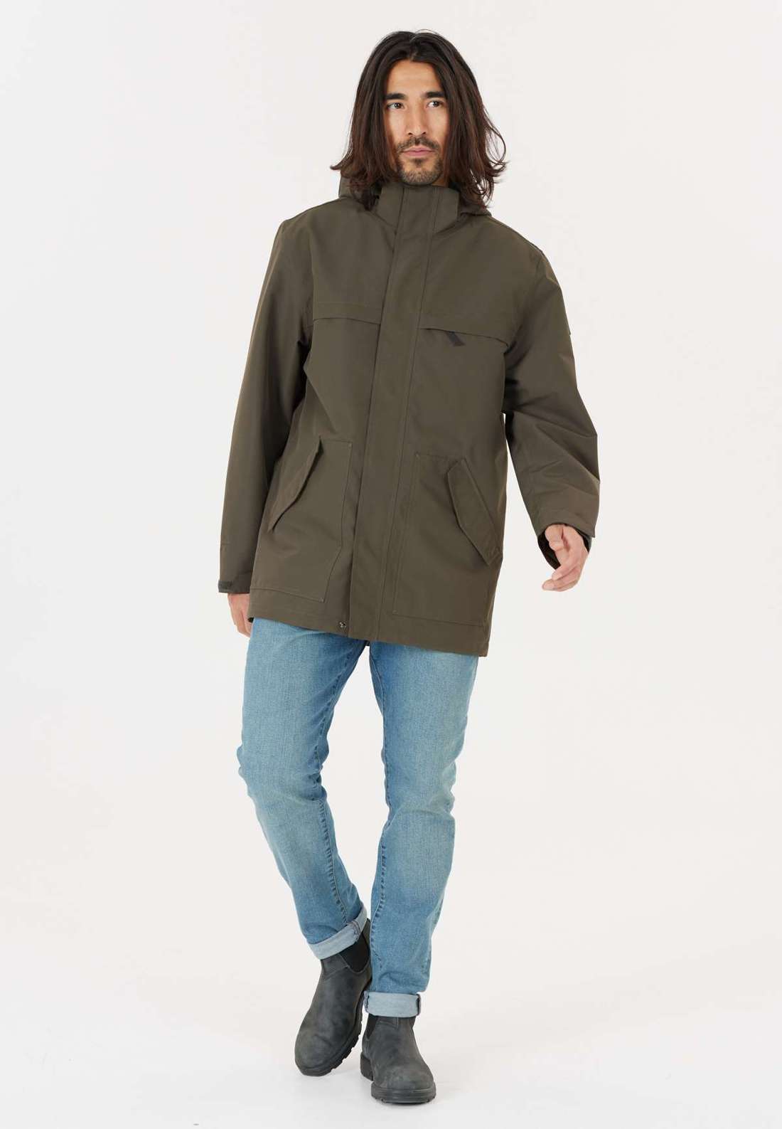 Уличная куртка в водонепроницаемом исполнении с высоким водным столбом. Macky