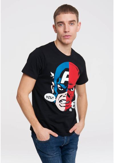 Футболка с мотивом Капитана Америки Marvel - Captain America & Red Skull