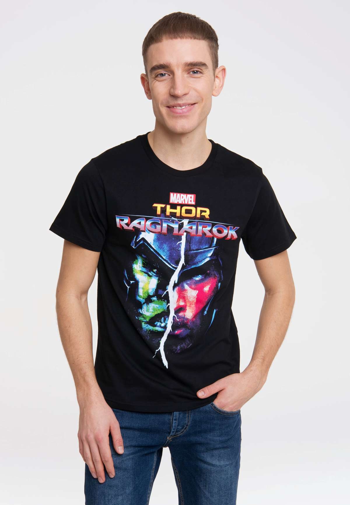 Футболка с классным принтом Тора спереди Marvel - Thor Ragnarok