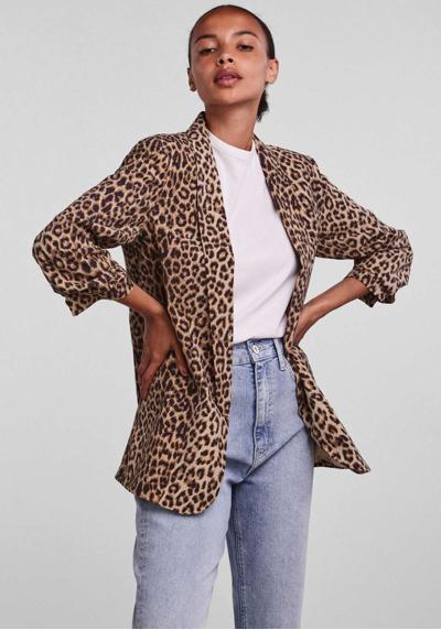 Блузка-пиджак с рукавами 3/4 PCBOSELLA 3/4 PRINTED BLAZER NOOS