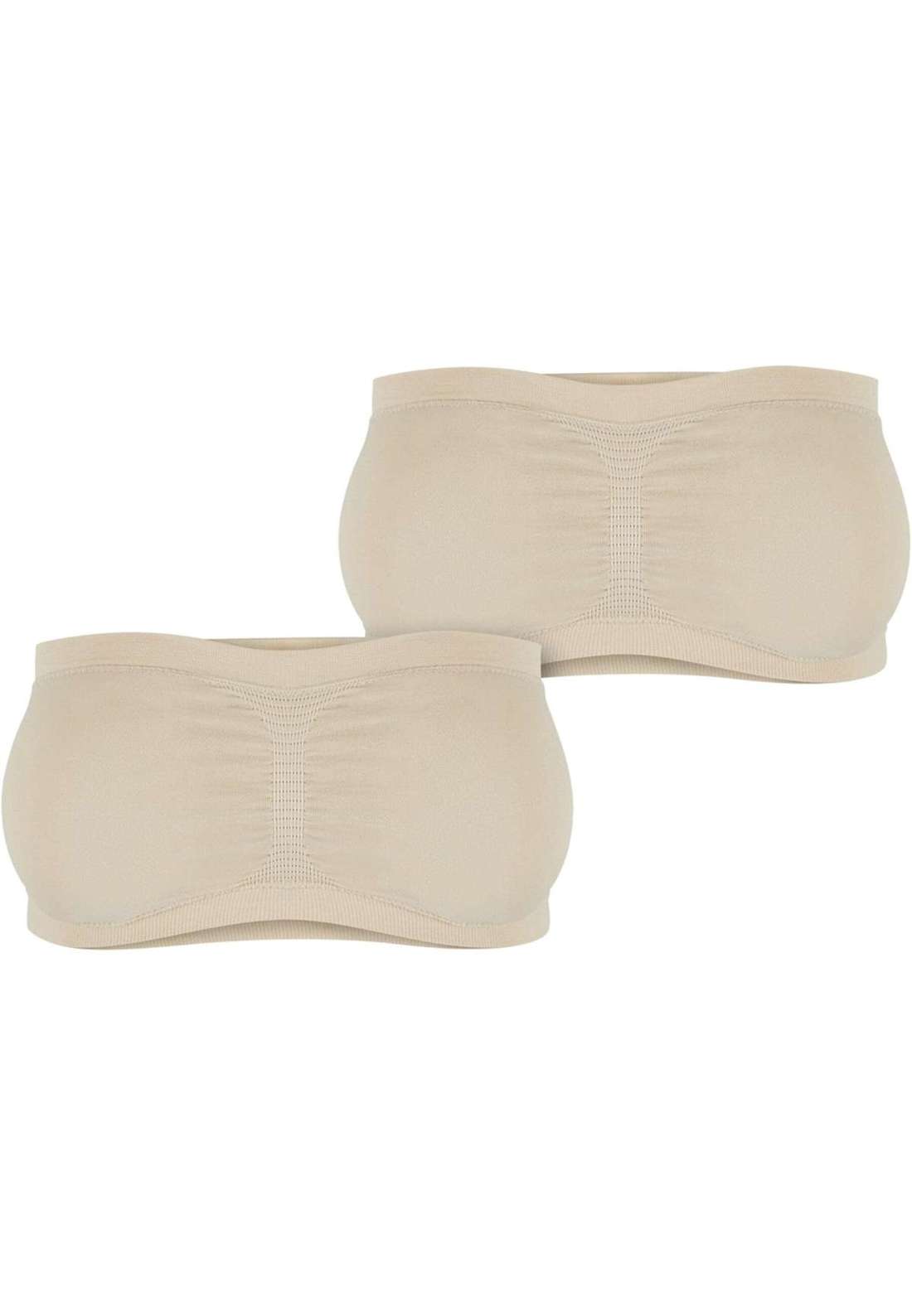 Спортивный бюстгальтер Urban Classics Damen Ladies Pads Bandeau 2-Pack