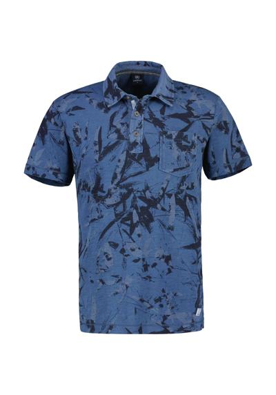 рубашка поло LERROS Poloshirt, floraler AOP