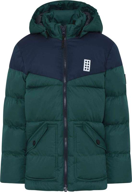 Дождевик с капюшоном и логотипами