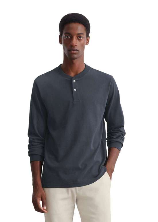 Рубашка с длинным рукавом in weicher Heavy Jersey-Qualität