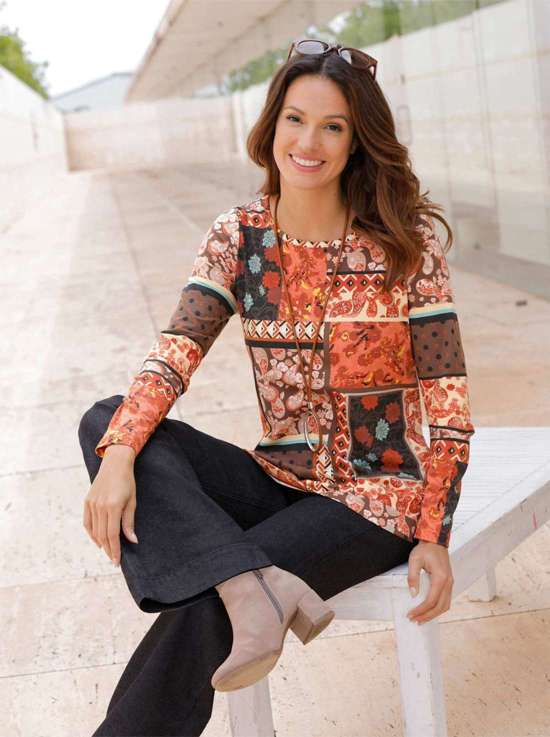 Рубашка с принтом Shirt