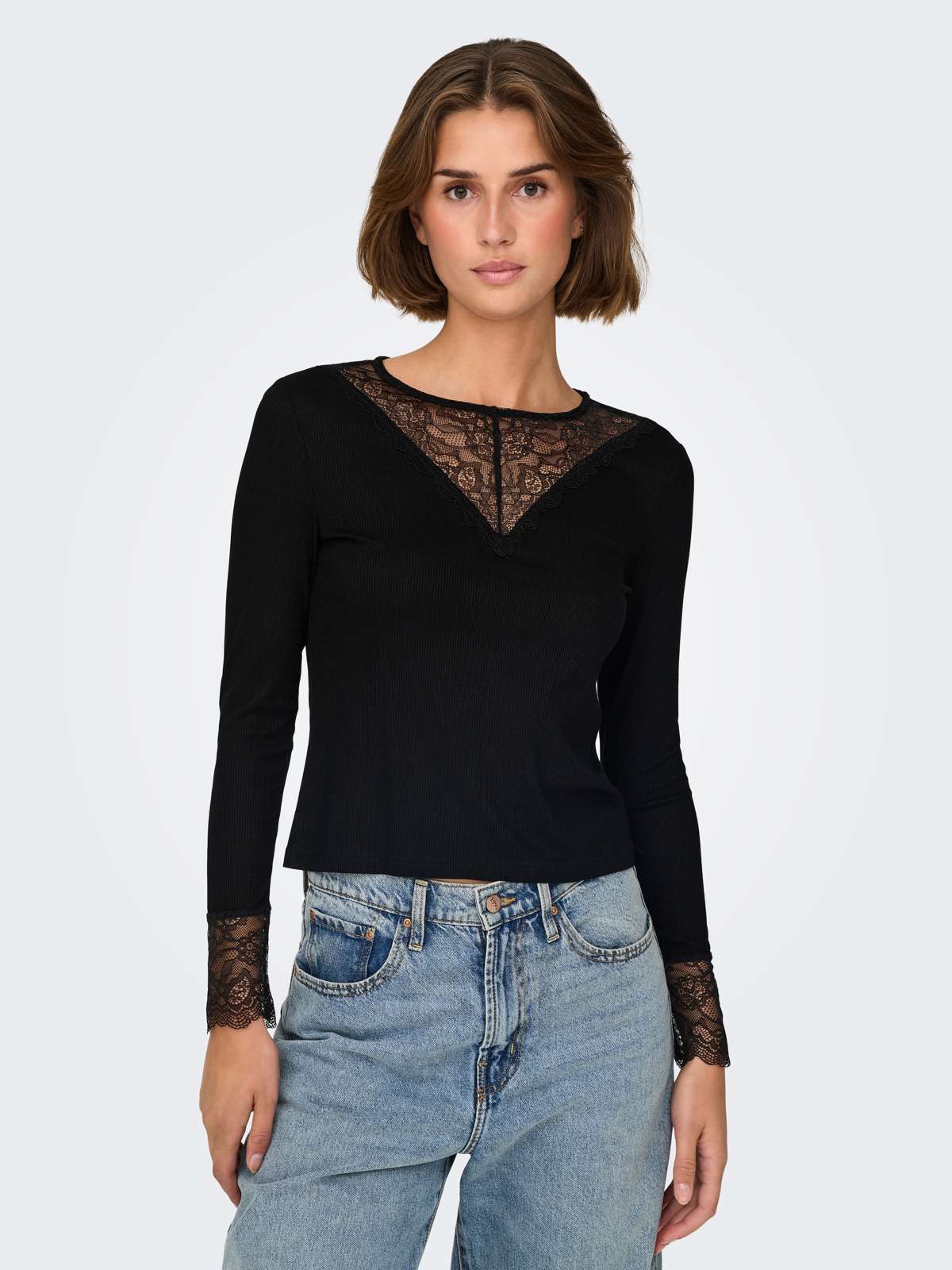 Кружевная рубашка ROXY L/S LACE TOP JRS NOOS