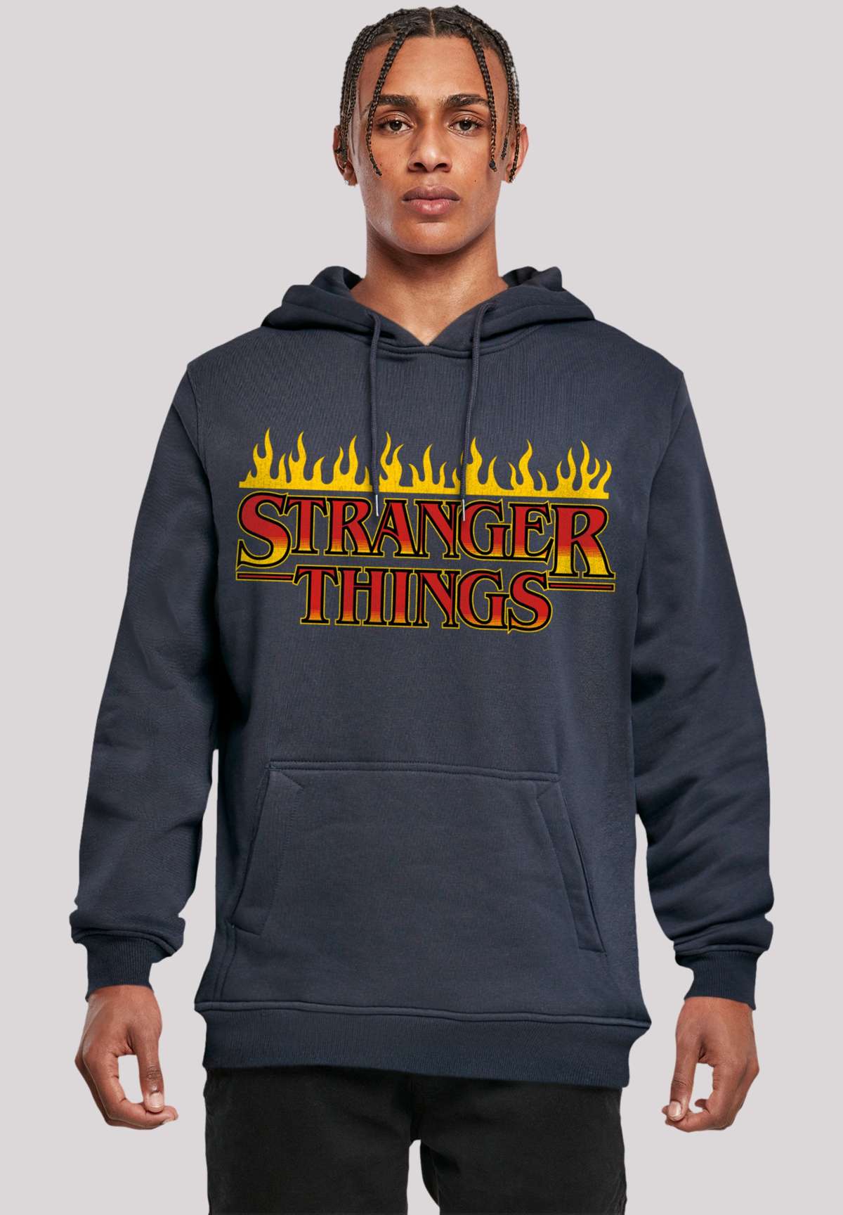 Толстовка с капюшоном Stranger Things Fire Logo Men Netflix TV Series