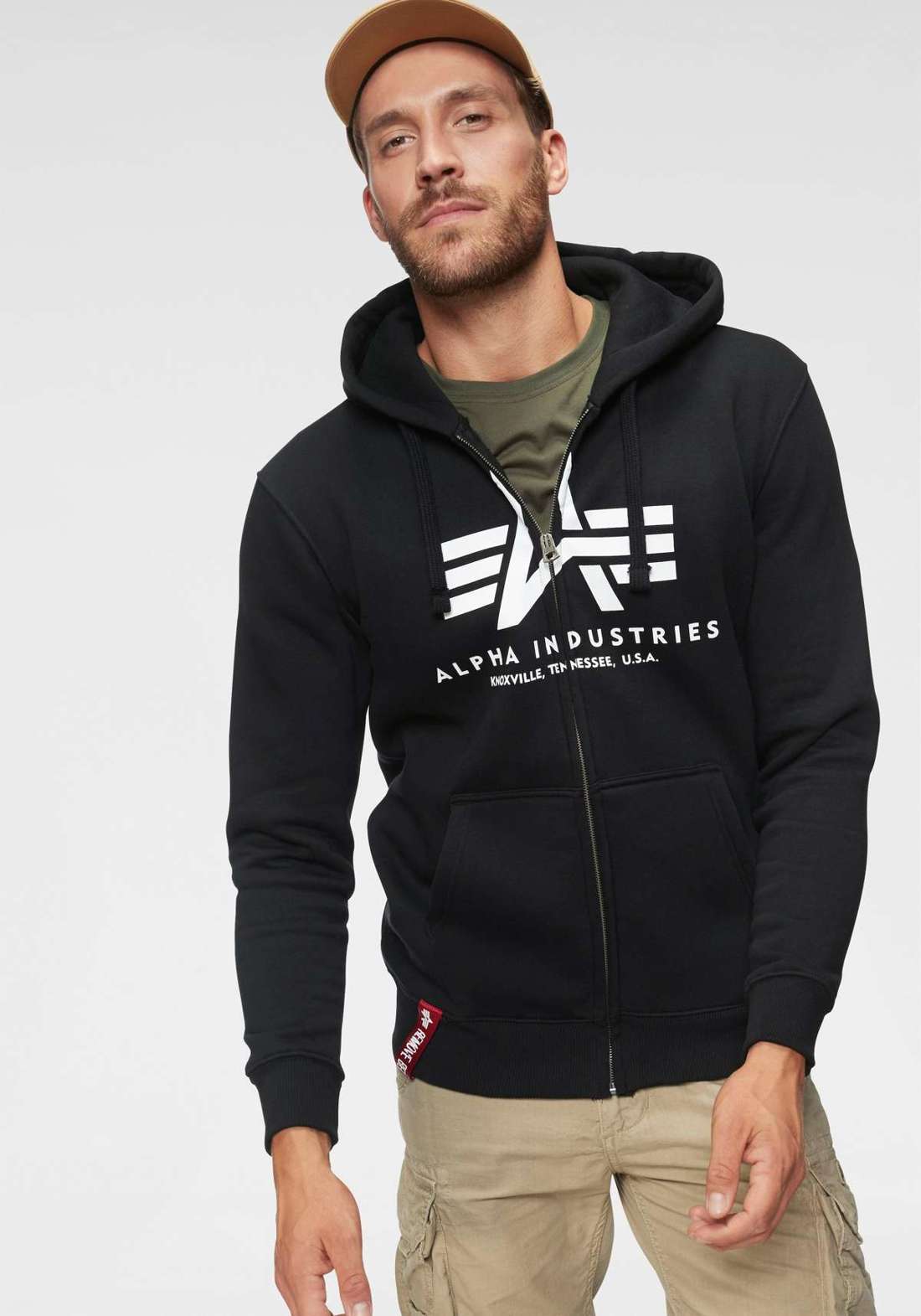 Толстовка с капюшоном BASIC ZIP HOODY