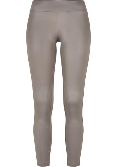 Тканевые брюки Urban Classics Damen Ladies Synthetic Leather Cycle Shorts