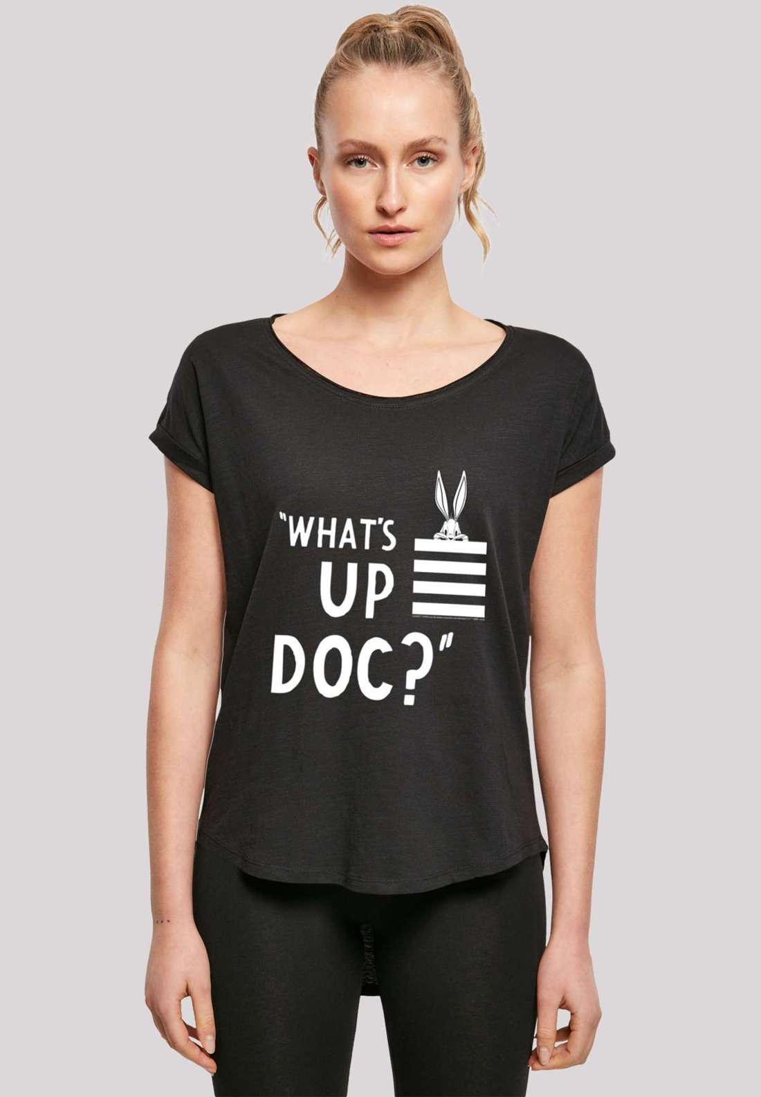 футболка Looney Tunes Bugs Bunny What`s Up Doc Stripes