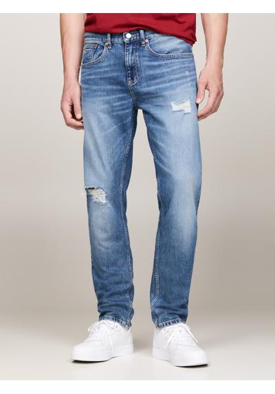 Разрушенные джинсы в прохладной стирке AUSTIN SLIM TPRD DH6135