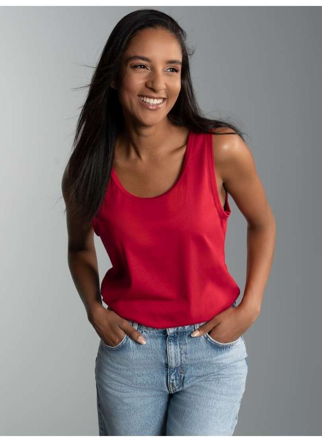 майка TRIGEMA Trägershirt aus 100% Baumwolle