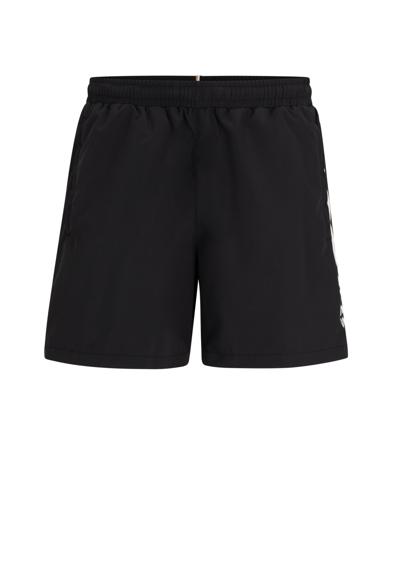 Шорты для плавания с контрастными полосками по бокам. Dolphin