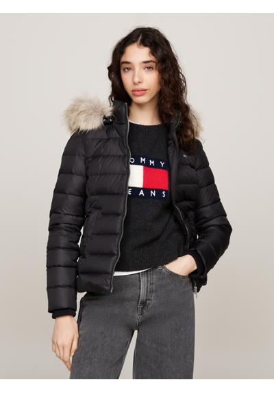 Стеганая куртка больших размеров с капюшоном TJW BASIC HOODED DOWN JACKET EXT