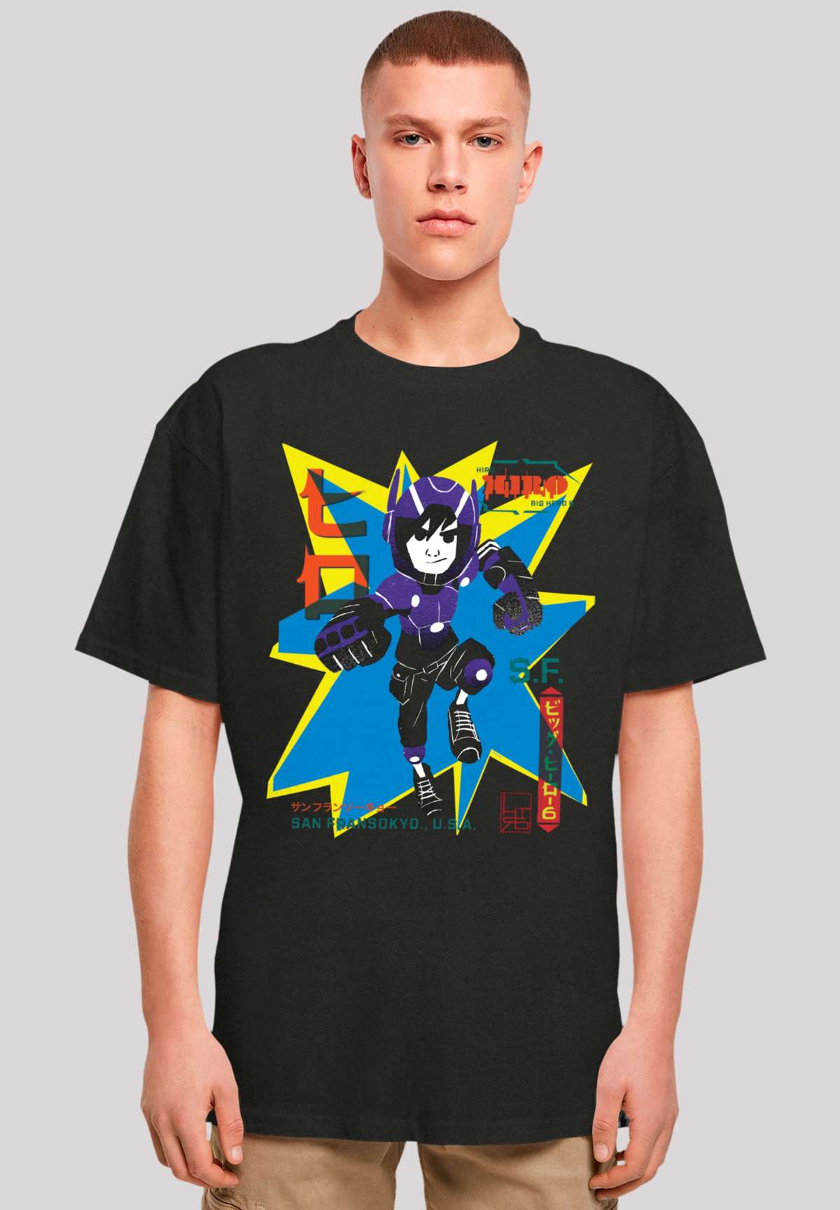 футболка Big Hero 6 Hiro Manga