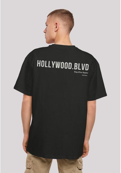 футболка Hollywood blvd OVERSIZE TEE