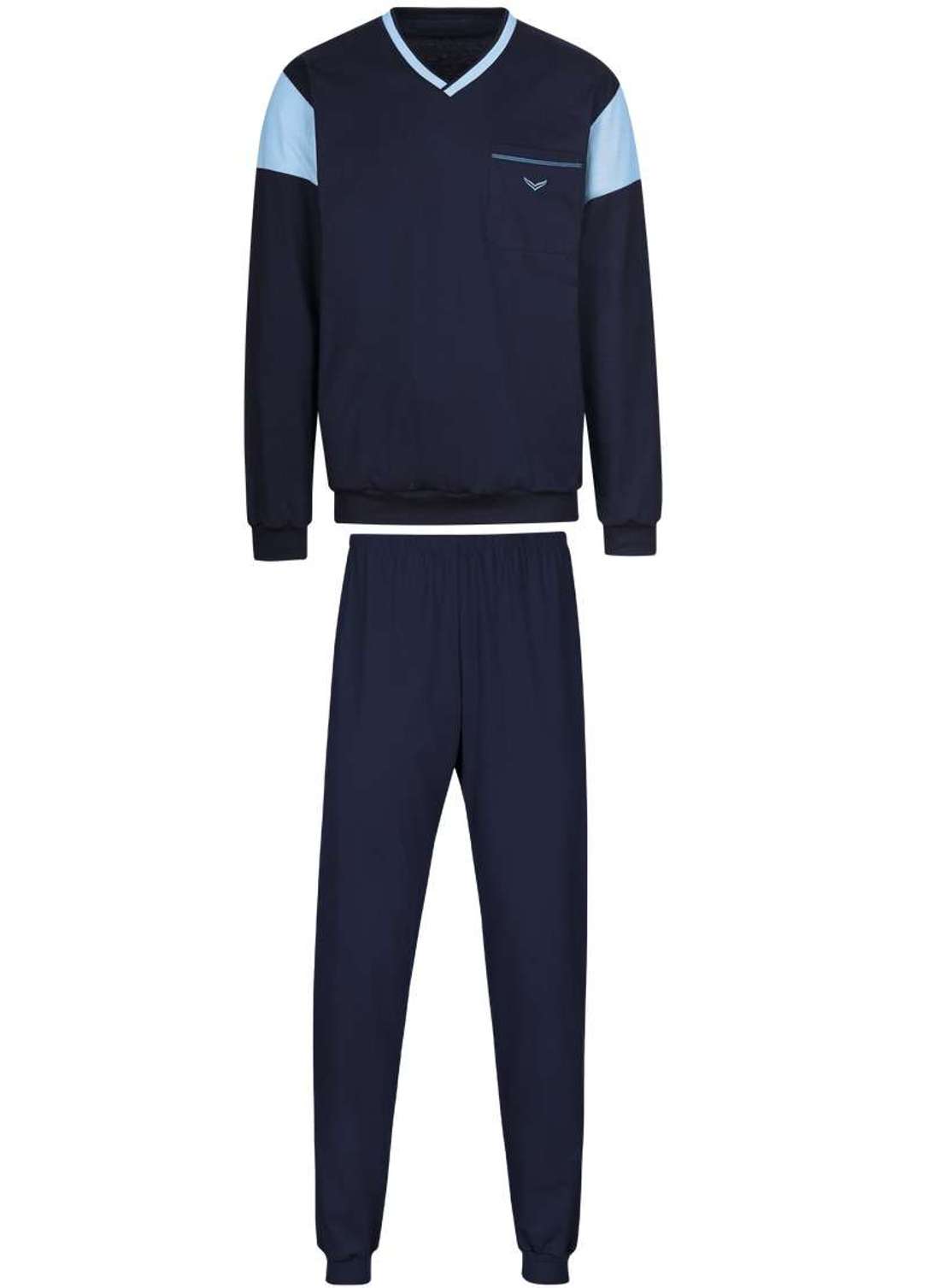 Пижамы TRIGEMA Schlafanzug in modischem Design