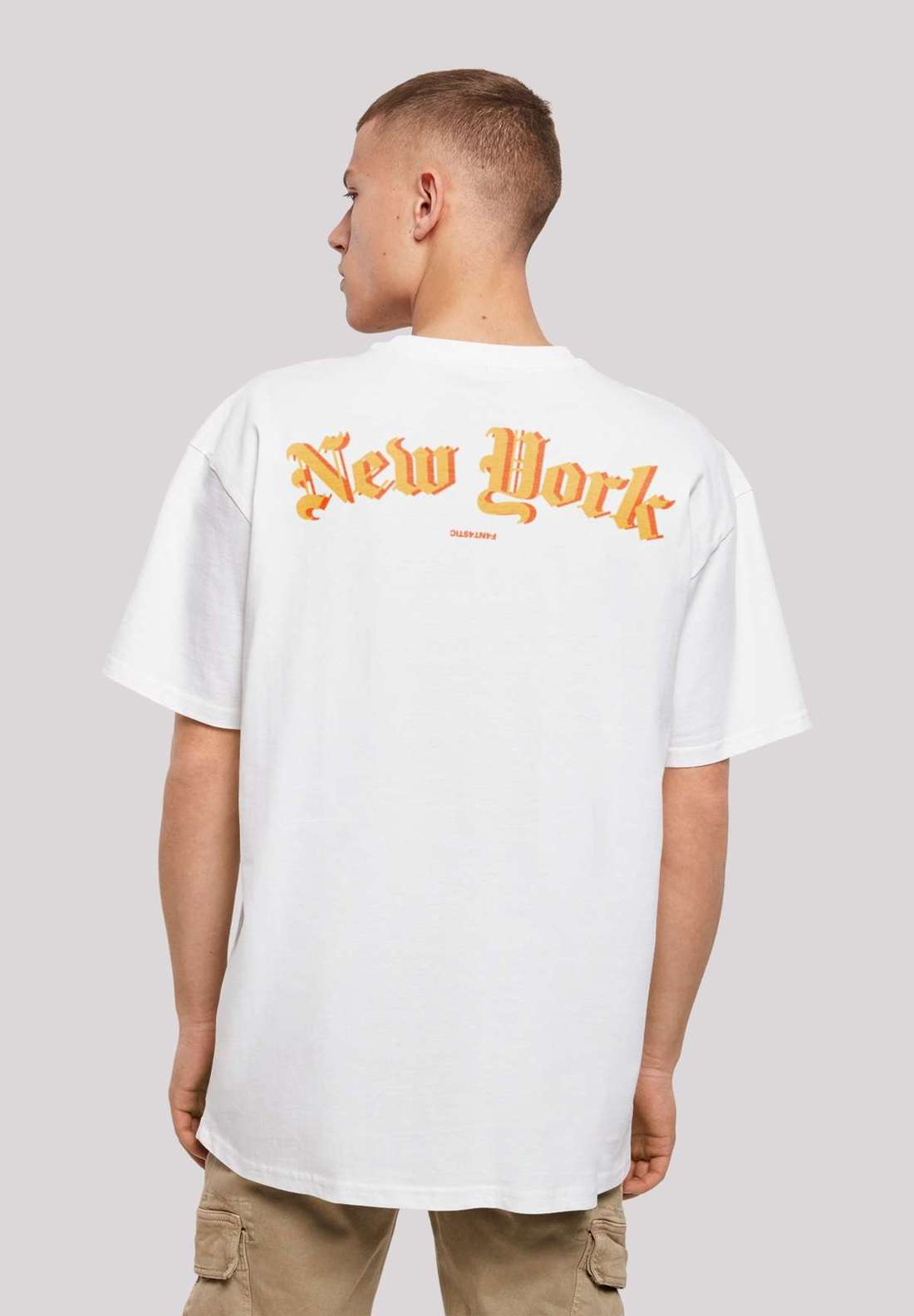 футболка New York Orange OVERSIZE TEE