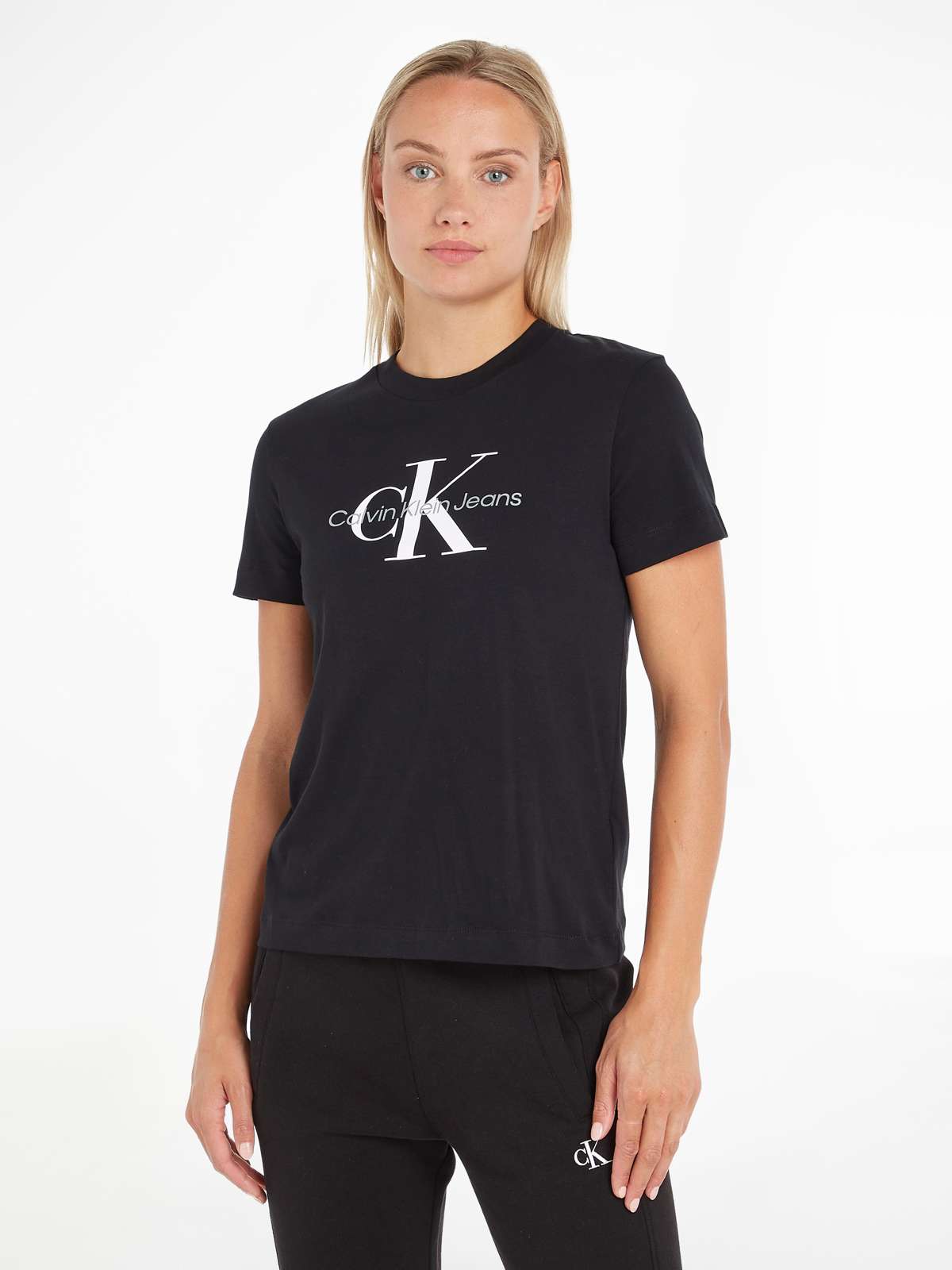 Рубашка с круглым вырезом и монограммой CORE MONOGRAM REGULAR TEE