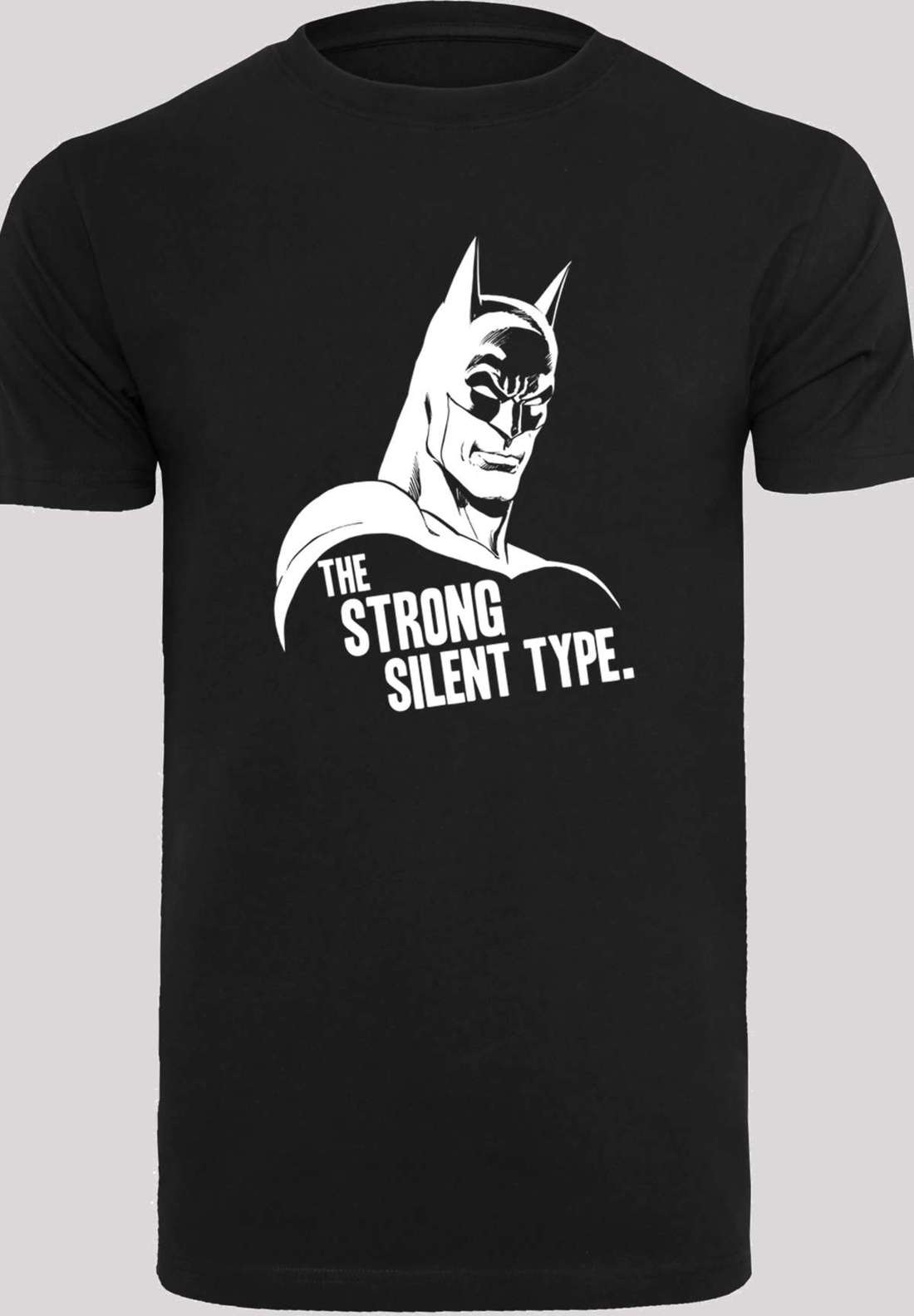 Рубашка с коротким рукавом Herren Batman Strong Silent with T-Shirt Round Neck