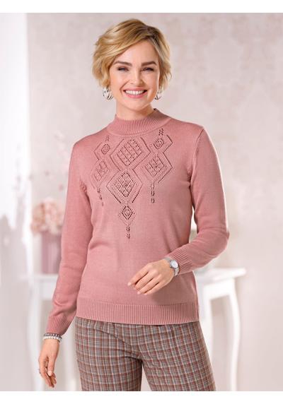 Свитер с воротником-стойкой Pullover