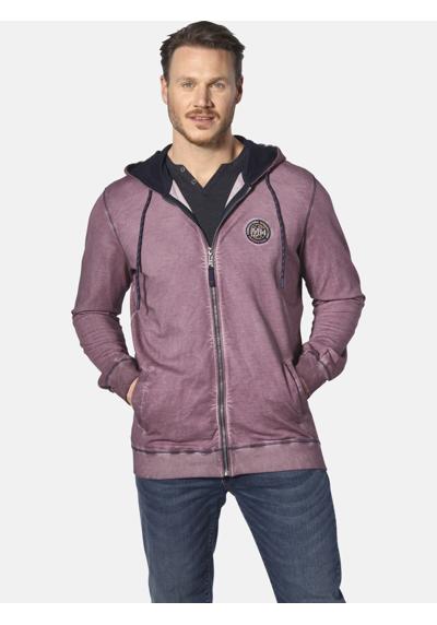 Толстовка с капюшоном и принтом на спине Sweatjacke PERKELMAN