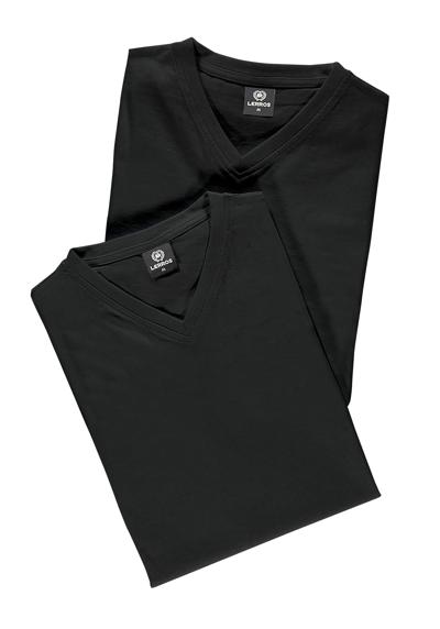 футболка LERROS Doppelpack T-Shirt, V-Neck in Premium Baumwollqualität
