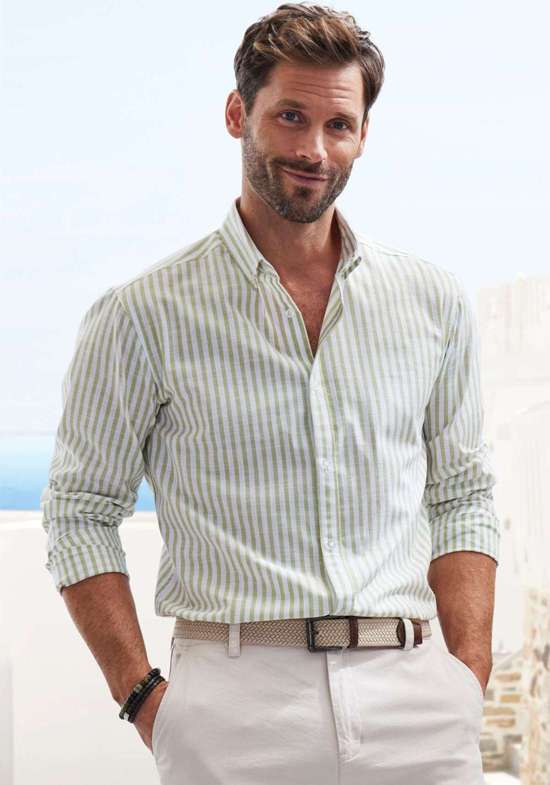 Рубашка с длинным рукавом Regular Fit